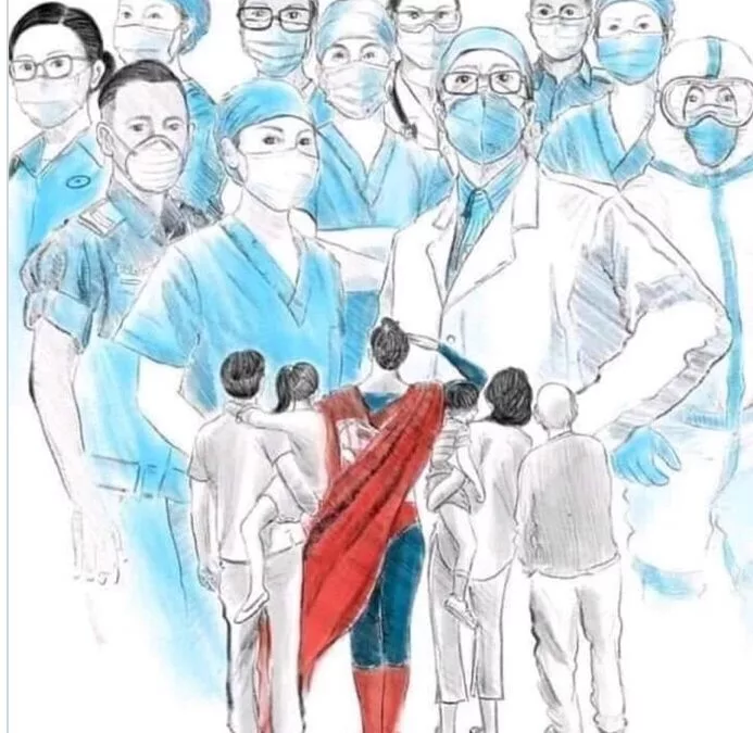 Los sanitarios, esos héroes que cuando llegan a casa…